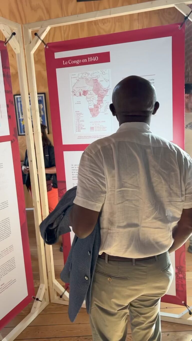 Vernissage de l’exposition organisé par @bakushinta
 👉🏿Résistants d’origine Congolaise dans la résistance Belge 1940-1945