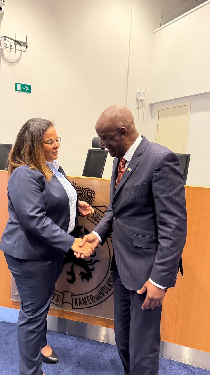 Aujourd’hui, j’ai rencontré la Ministre des Affaires étrangères de la République Démocratique du Congo, Thérèse Kayikwamba Wagner.