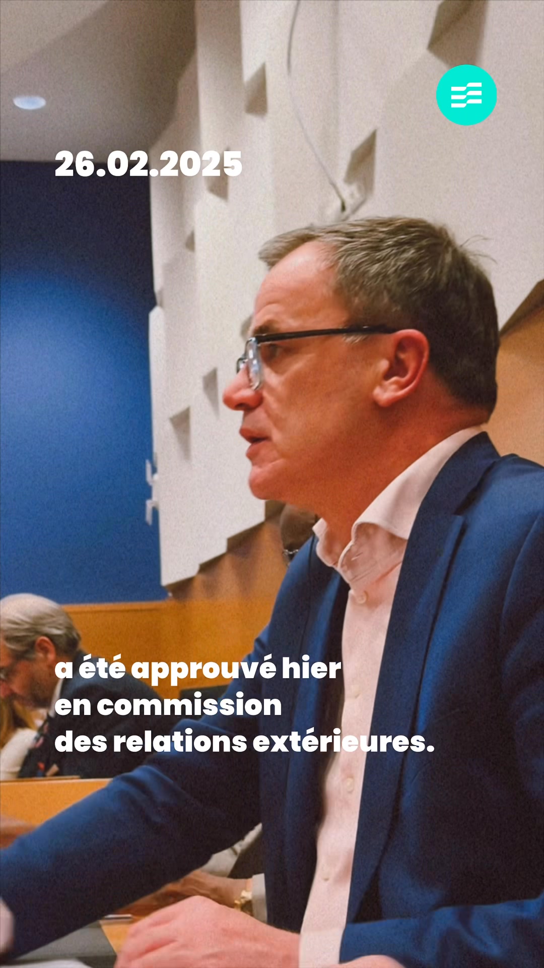 ‼️Unanimité en Commission des Relations Extérieures !