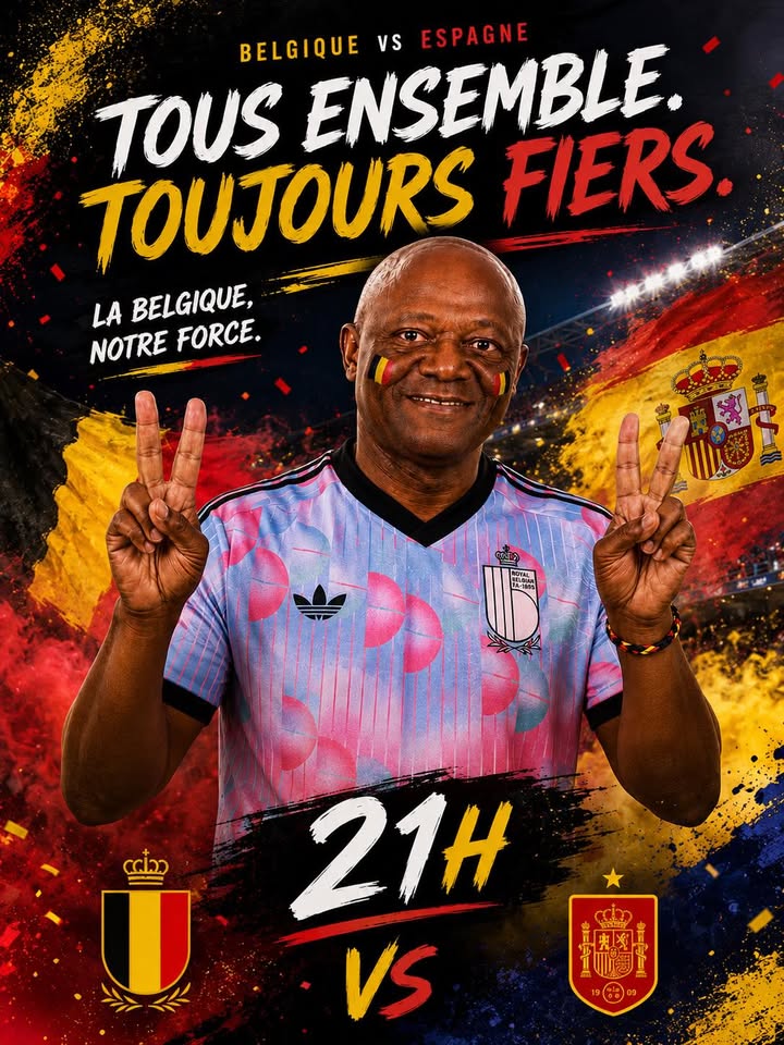 🇧🇪 Ce soir, c’est toute la Belgique qui joue
❤️💛🖤